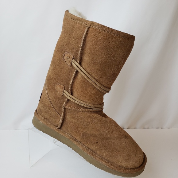 Ukala Other - Ukala Wool Mid Calf Winter Boots Sz K4 Brown